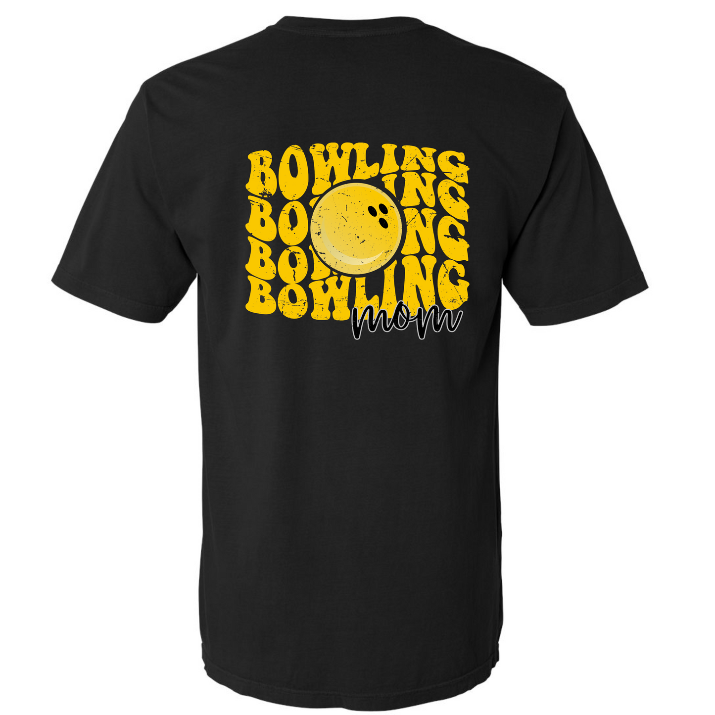 Bowling Mom Tee (Black)