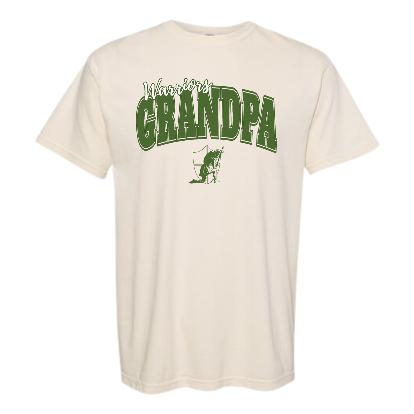 Warriors Varsity Grandpa Adult Tee