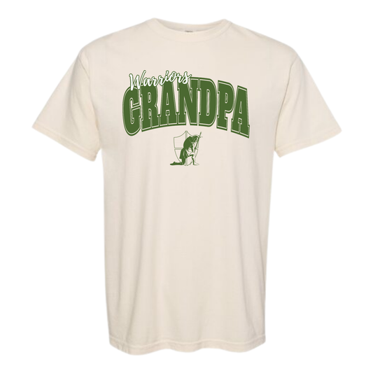 Warriors Varsity Grandpa Adult Tee