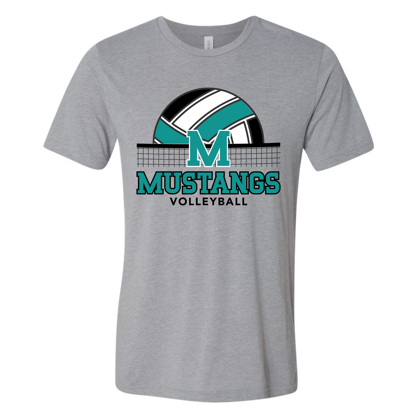 Mustangs Volleyball Tee