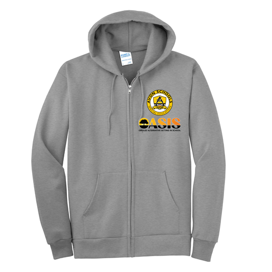 OASIS Logo Zipup Hoodie