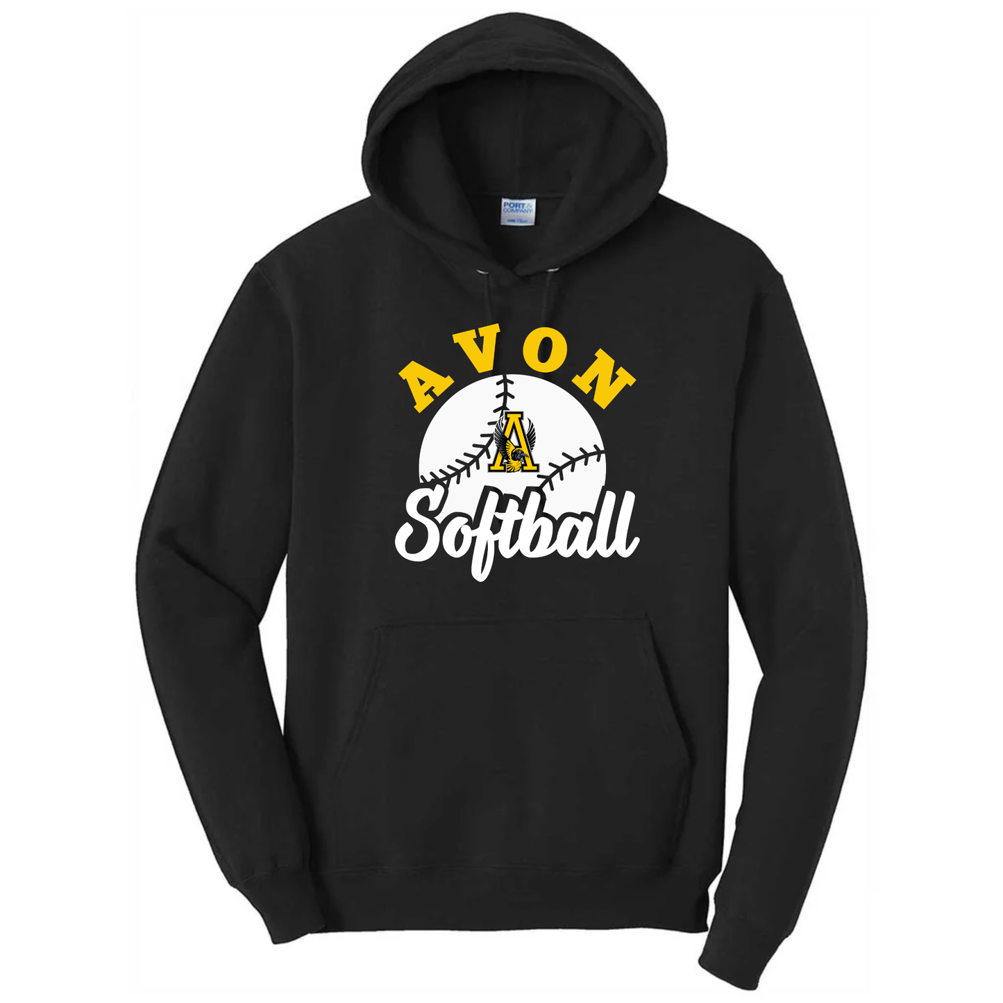Avon Softball Pitch Hoodie