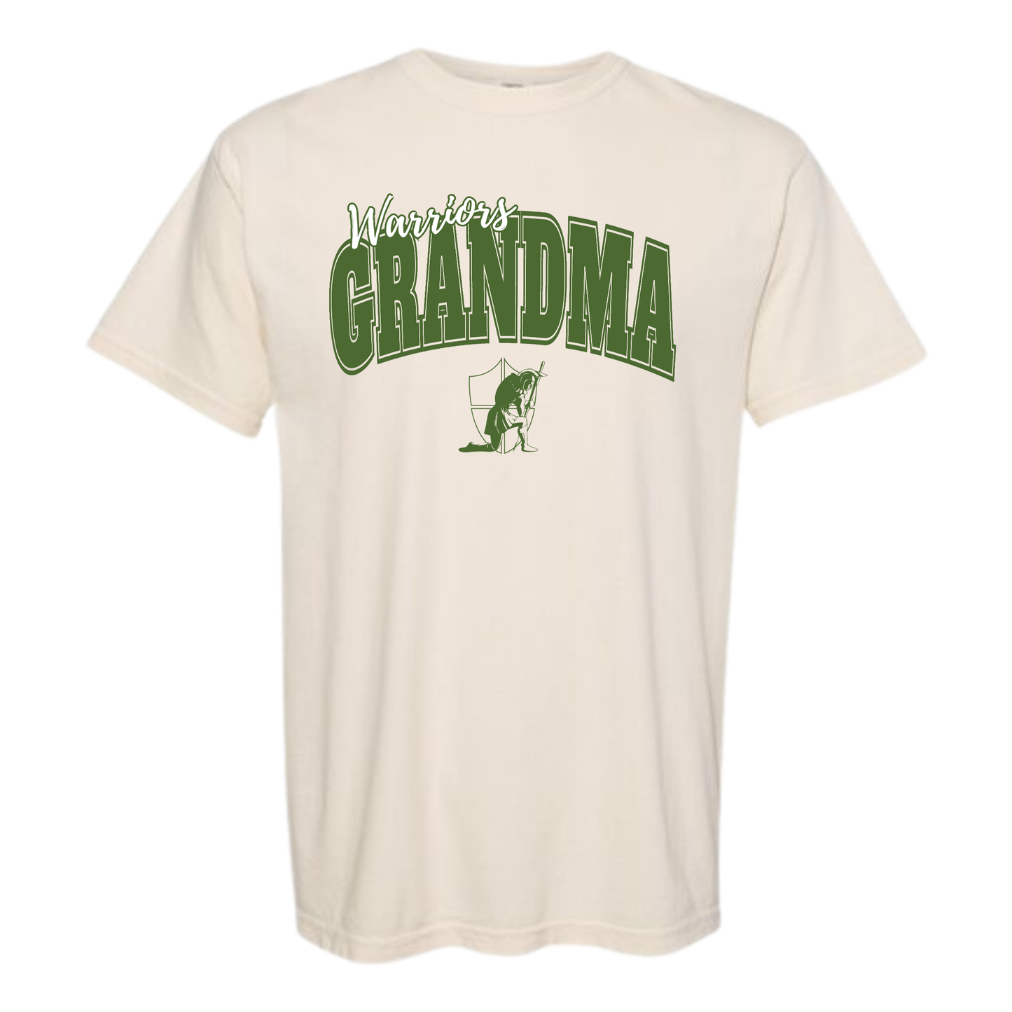 Warriors Varsity Grandma Adult Tee