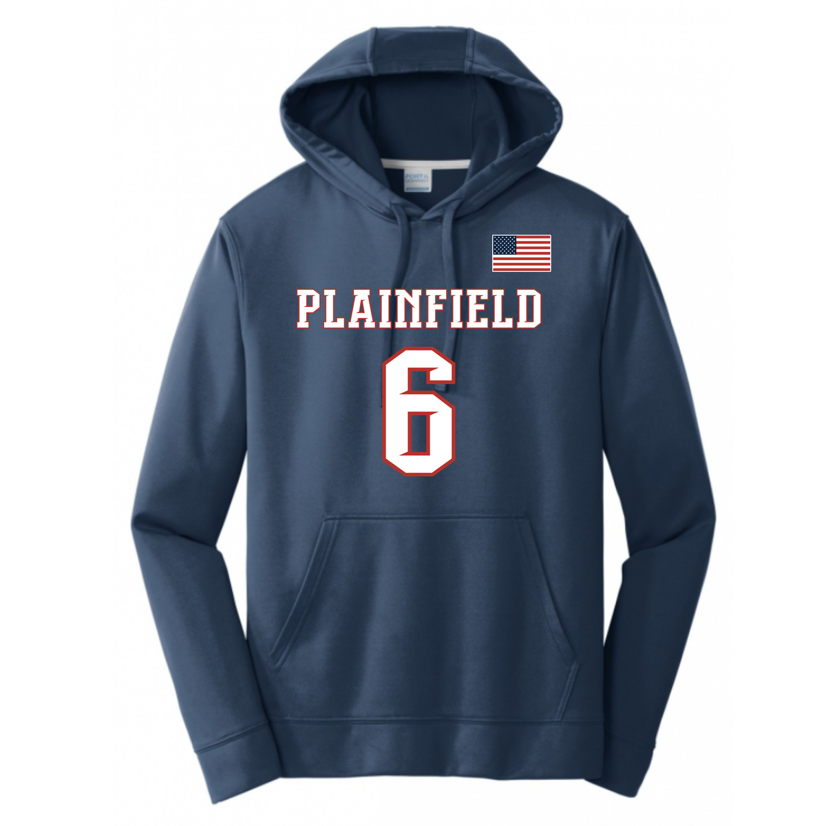 Plainfield Jersey Hoodie