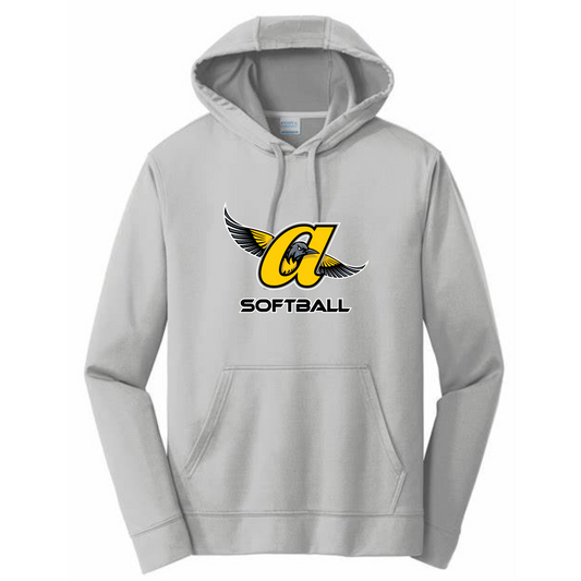 JO Softball Logo Hoodie (Gray)