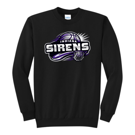 Sirens Hoops Black Crew