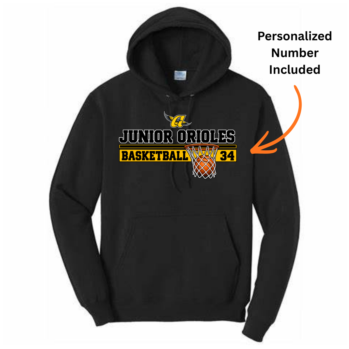 Personalized JO Jersey # Hoodie