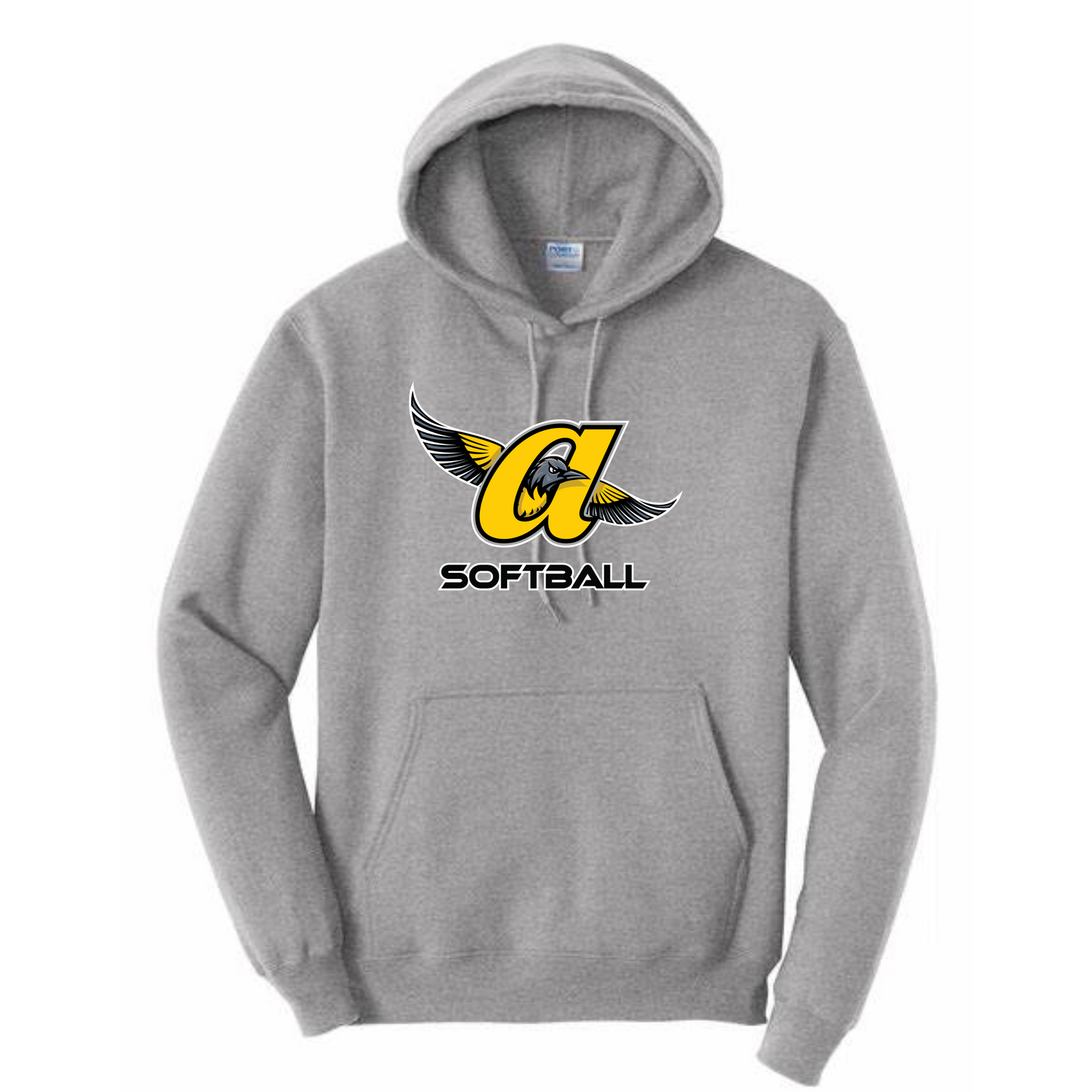 JO Softball Logo Hoodie (Gray)