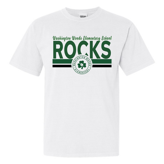 Washington Woods Shamrocks Adult Tee