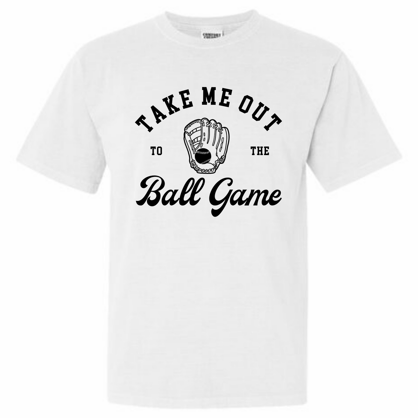 Take Me Out to the Ballgame Crew & Tee