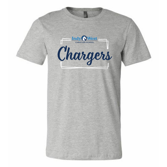 Chargers Stamp Adult Tee