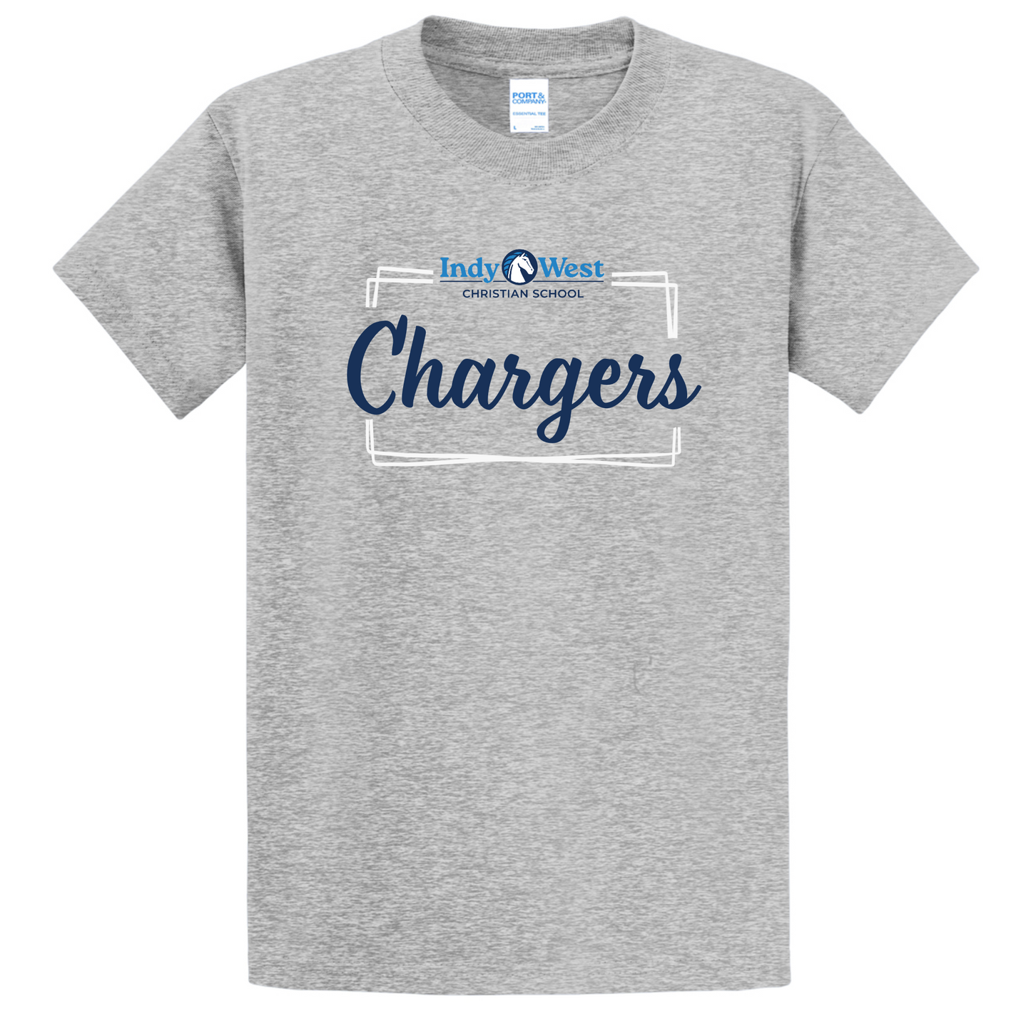 Chargers Stamp Youth Tee