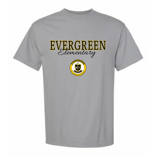 Evergreen Elementary School Adult Tee