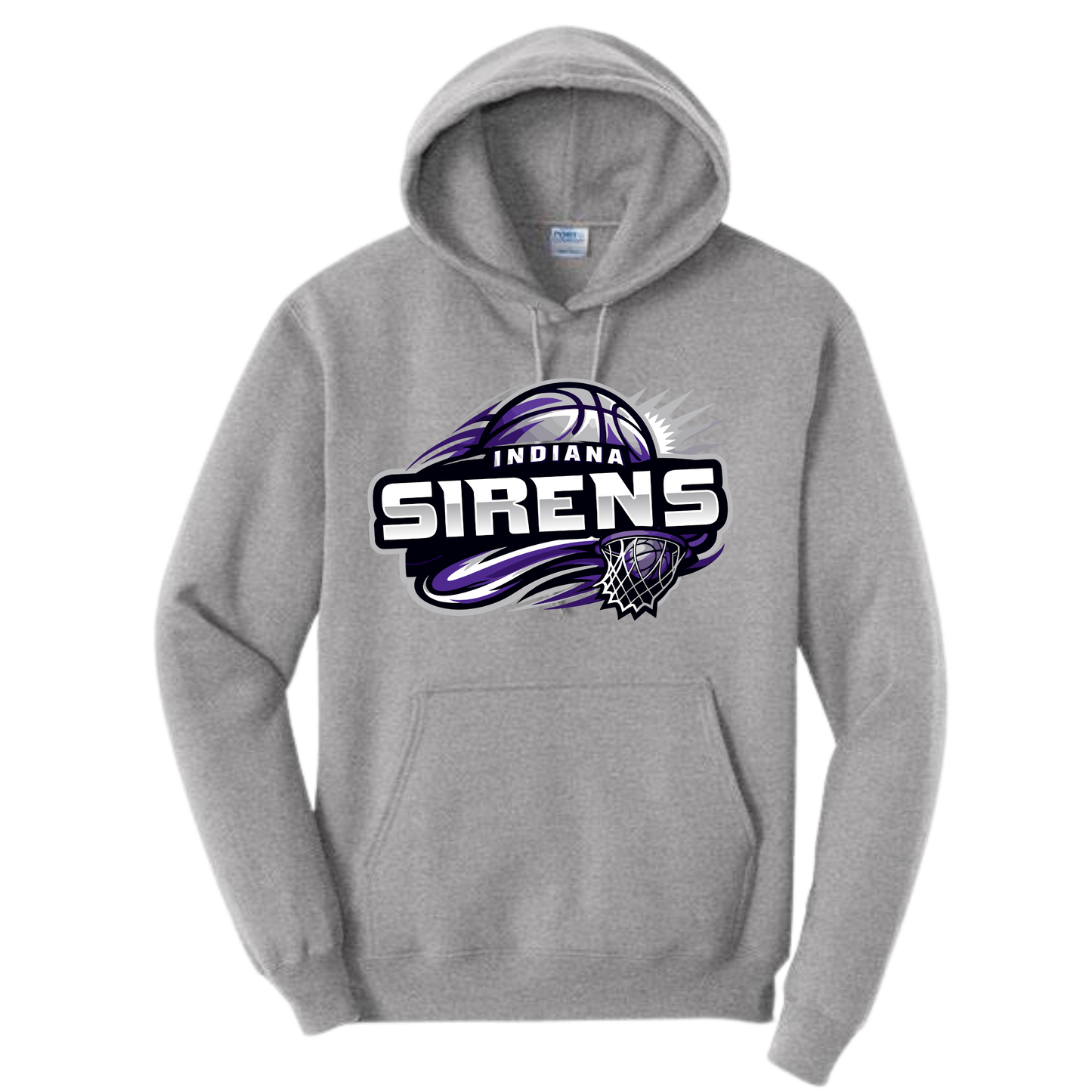 Sirens Hoops Gray Hoodie