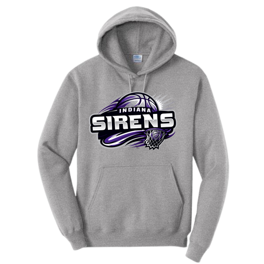 Sirens Hoops Gray Hoodie