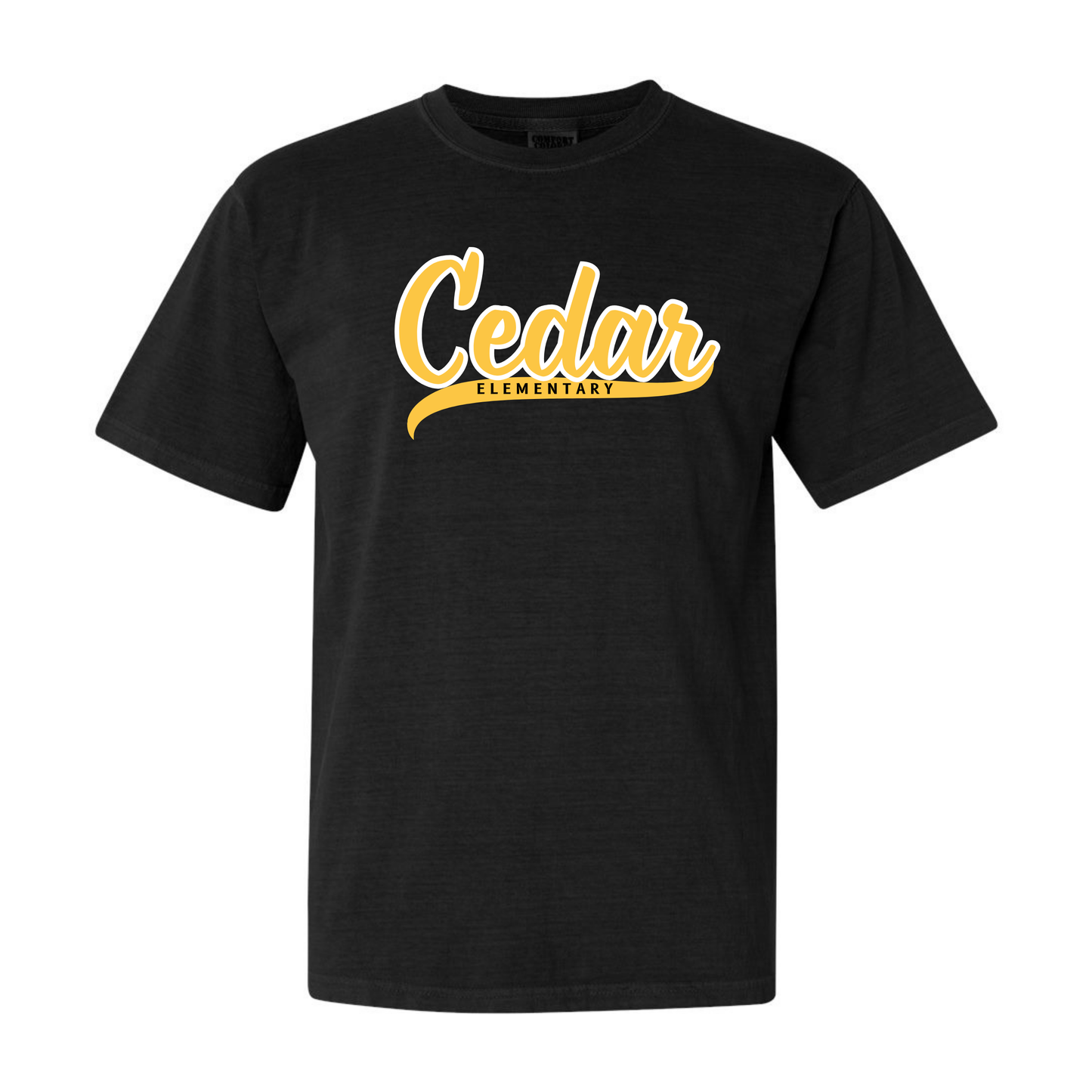 Cedar Script Adult Tee