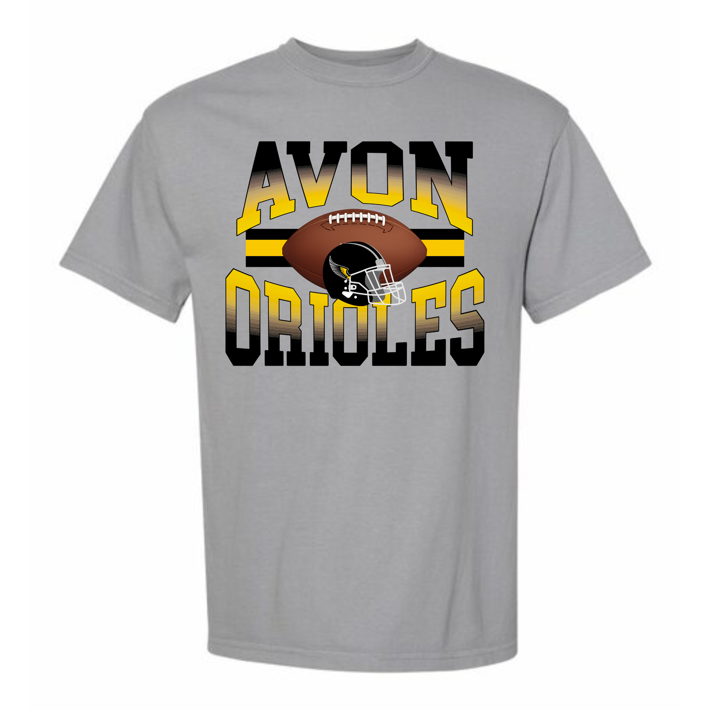 Avon Football Retro Adult Tee