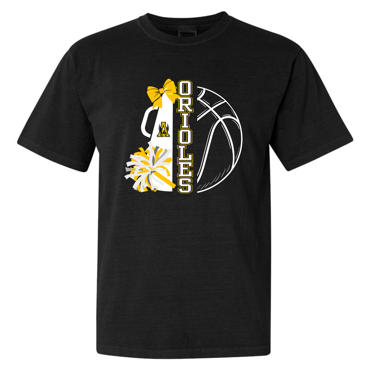 Orioles Basketball Cheer Youth Tee