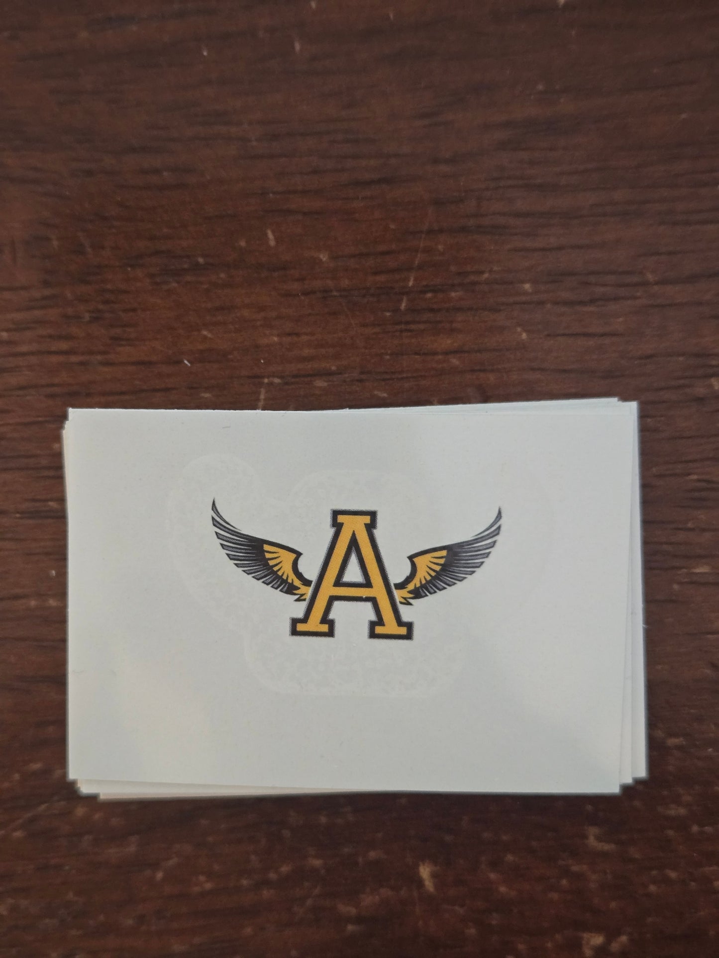 Mini Avon Orioles Wing Tattoo, set of 3