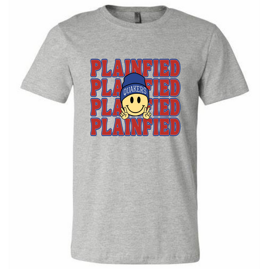 Plainfield Boy Smiley Adult Tee