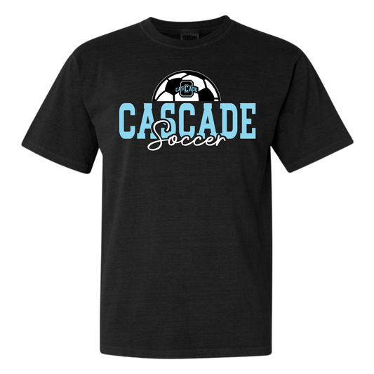 Hat Trick Cascade Soccer Adult Cotton Tee