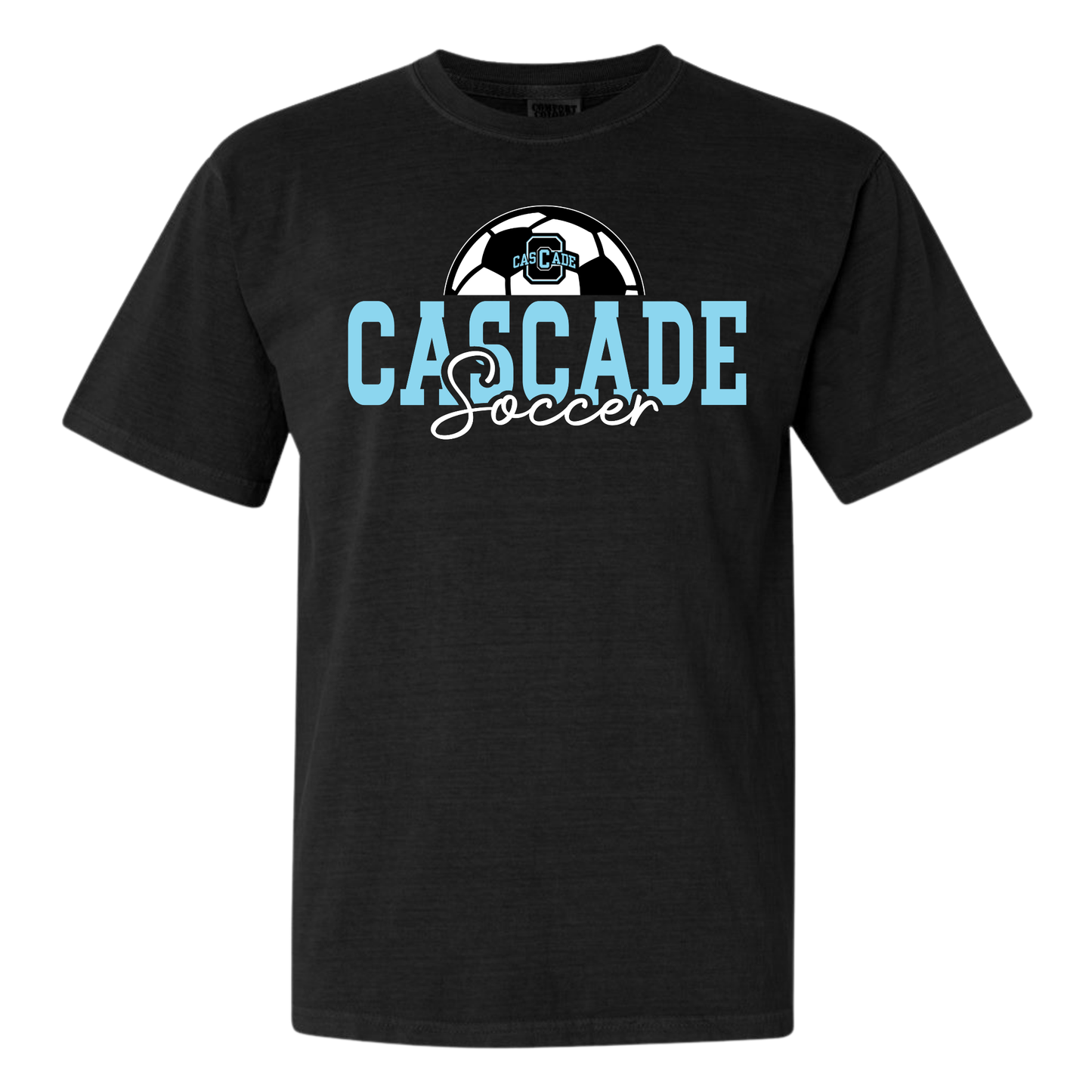 Hat Trick Cascade Soccer Youth Tee