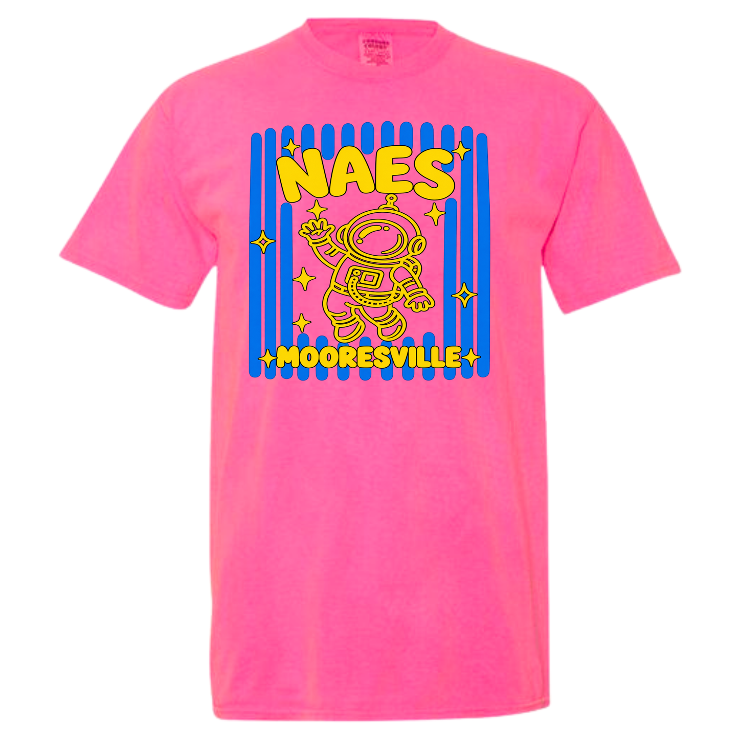 NAES Striped Adult Tee