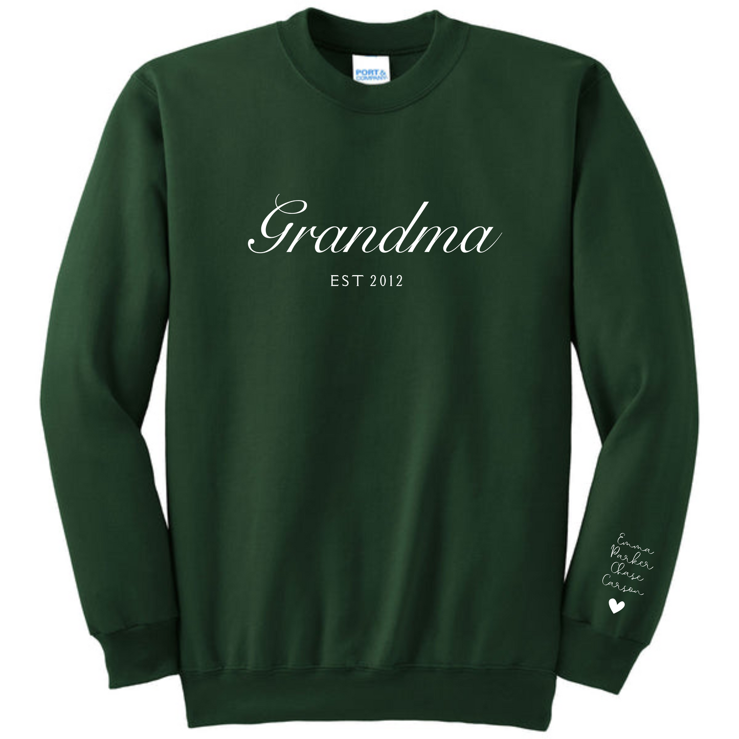 Grandma Crew (style 2 customized)