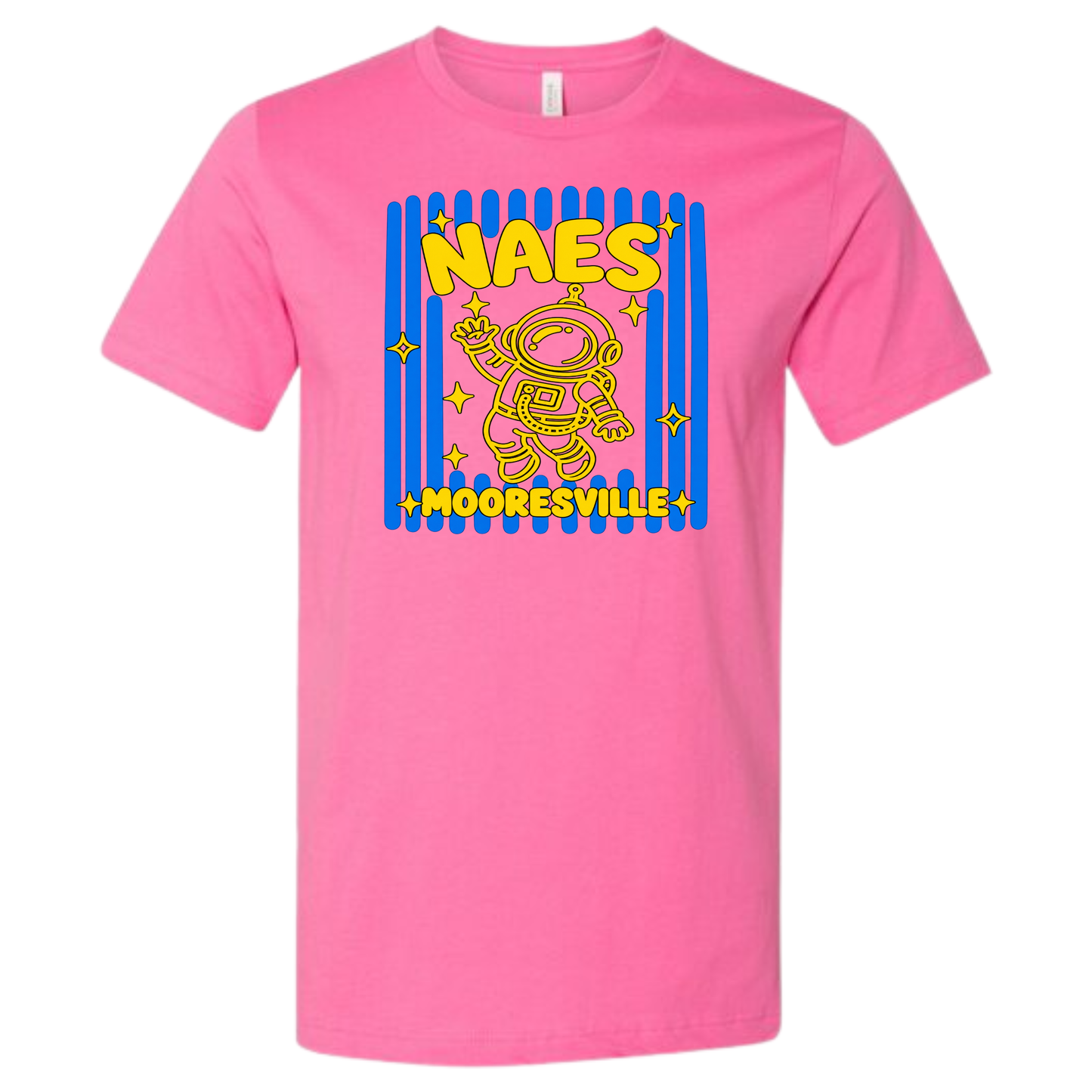 NAES Striped Adult Tee