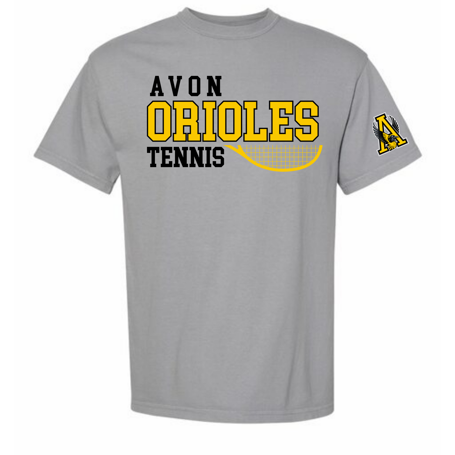 Gray Orioles Tennis Tee