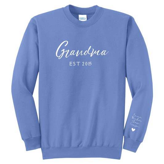 Grandma Crew (style 1 customized)