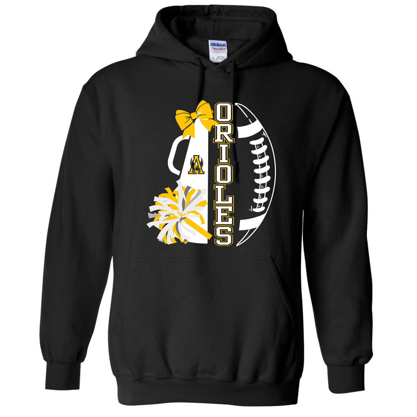 Orioles Football Cheer Hoodie