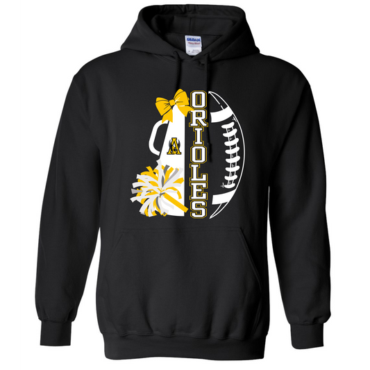 Orioles Football Cheer Hoodie