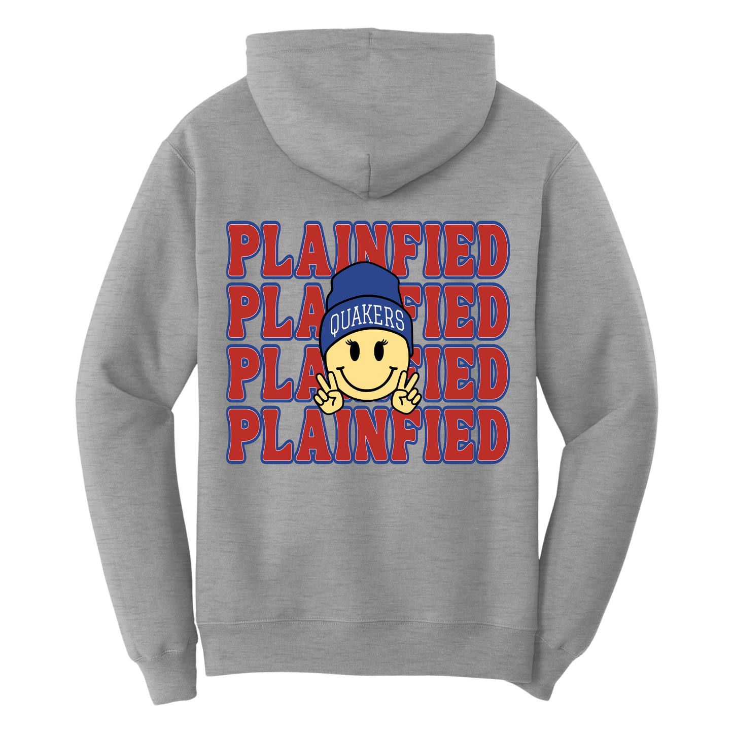 Plainfield Girl Smiley Hoodie