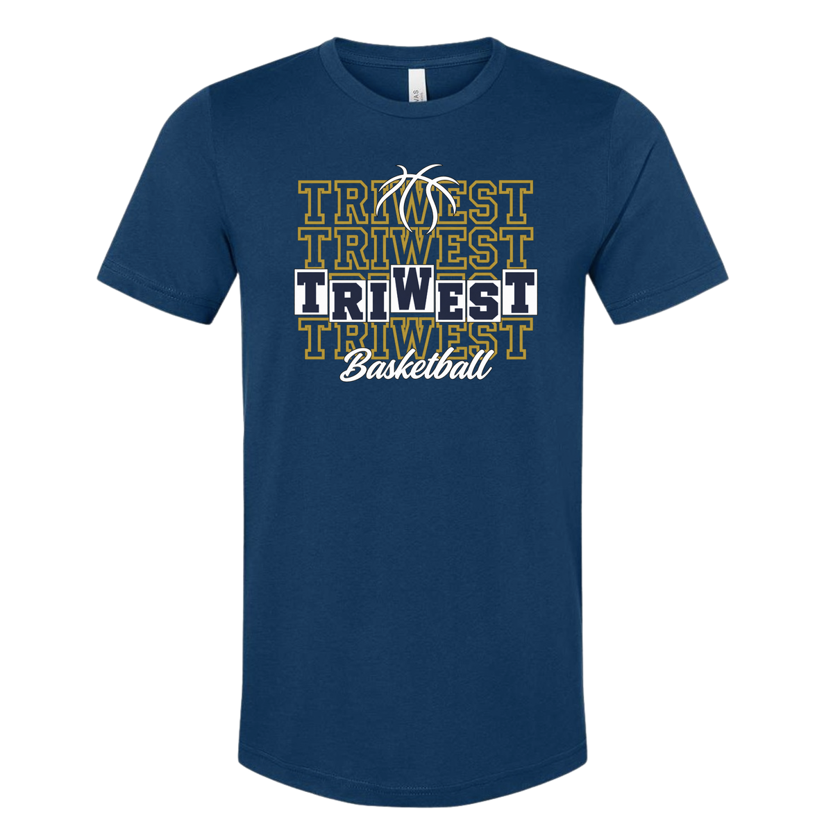 Bruins Basketball Repeat Adult Tee