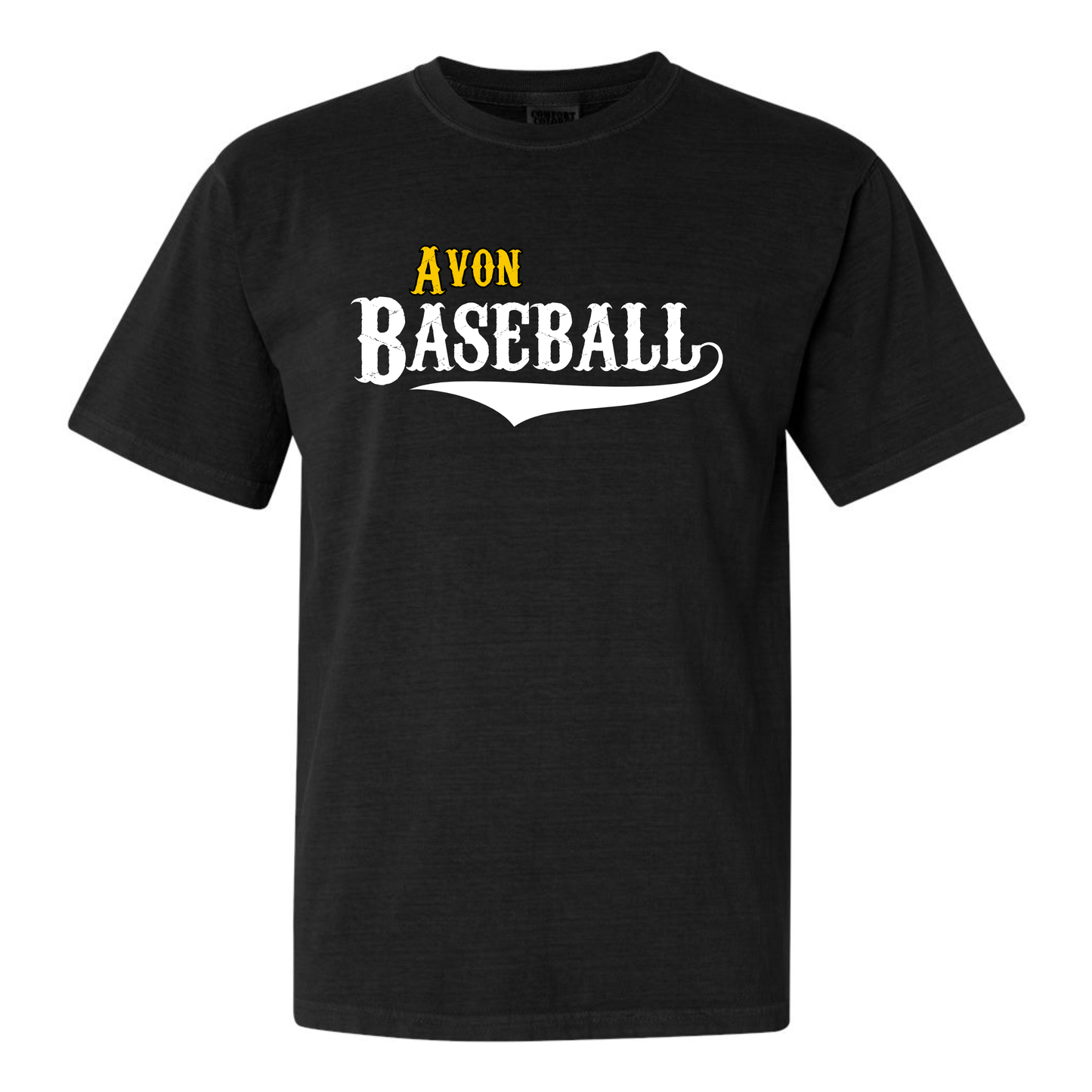 Black and Gold Baseball Youth Tee