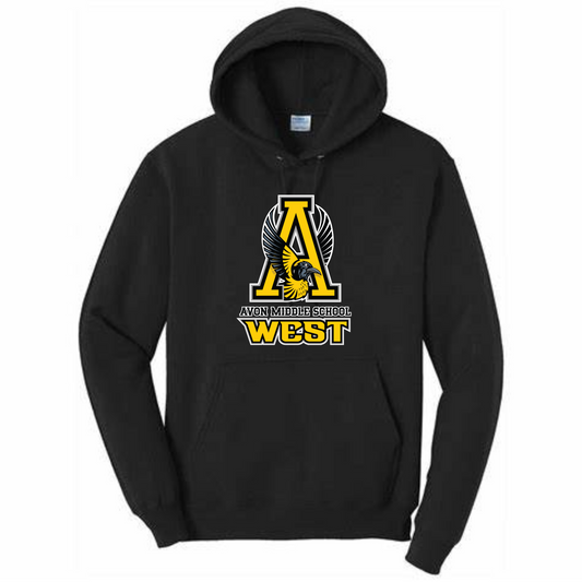 Avon Middle School West Logo Hoodie