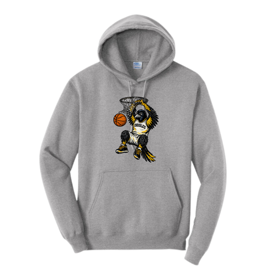 Oriole Boy Bird Basketball Hoodie