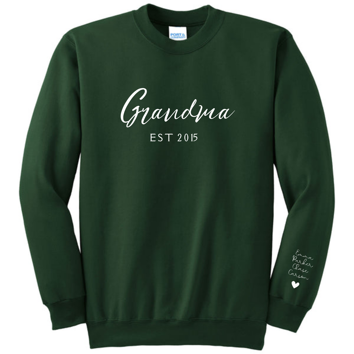 Grandma Crew (style 1 customized)