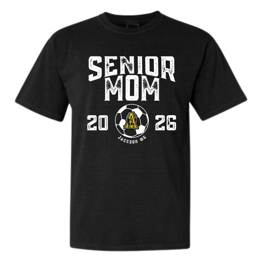 Orioles Soccer Senior Mom Tee: PERSONALIZED