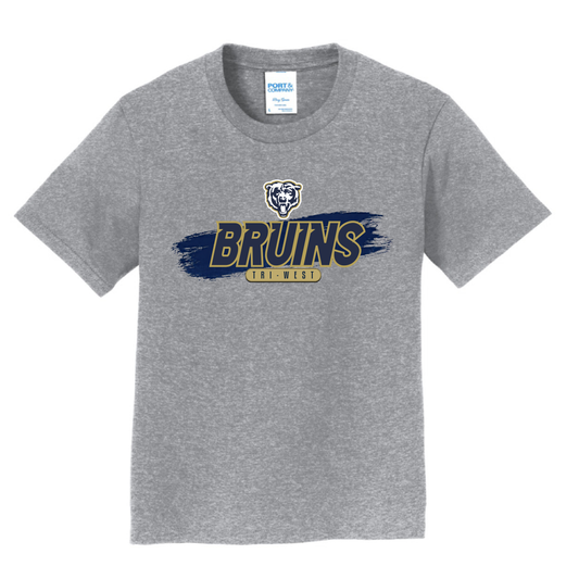 Bruins Navy & Gold Youth Tee