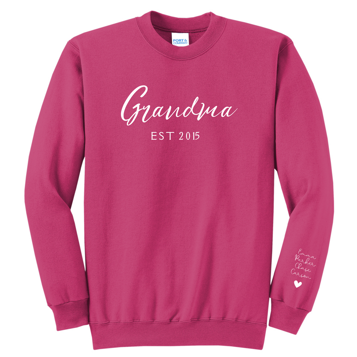 Grandma Crew (style 1 customized)
