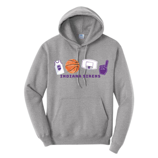 Indiana Sirens Cheer Hoodie