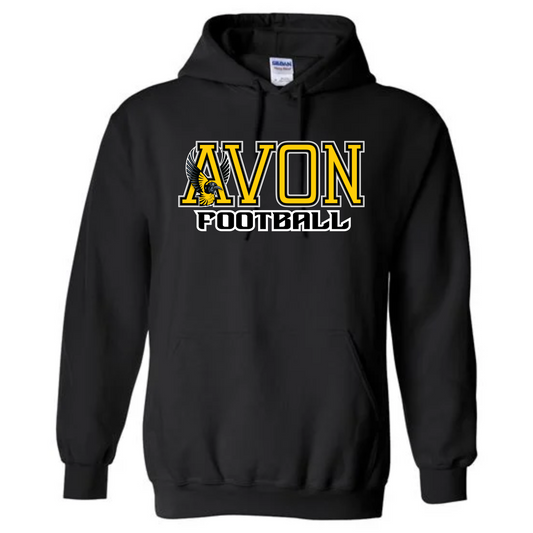 Avon Football Wide Logo Hoodie