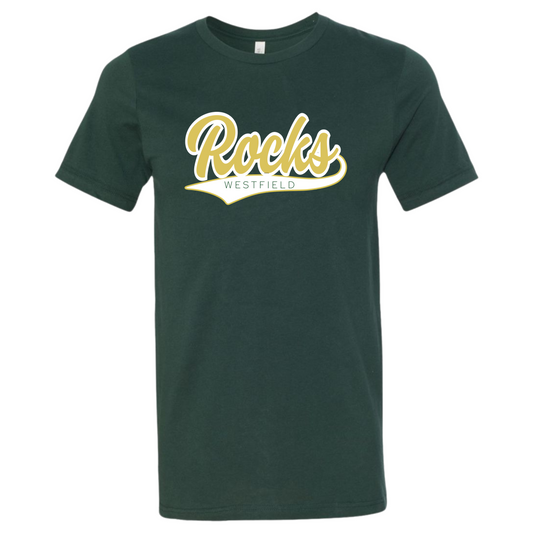Shamrocks Scipt Adult Tee