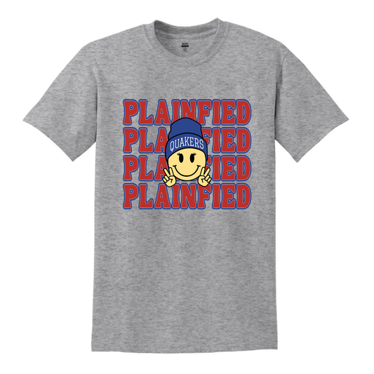 Plainfield Smiley Girl Youth Tee