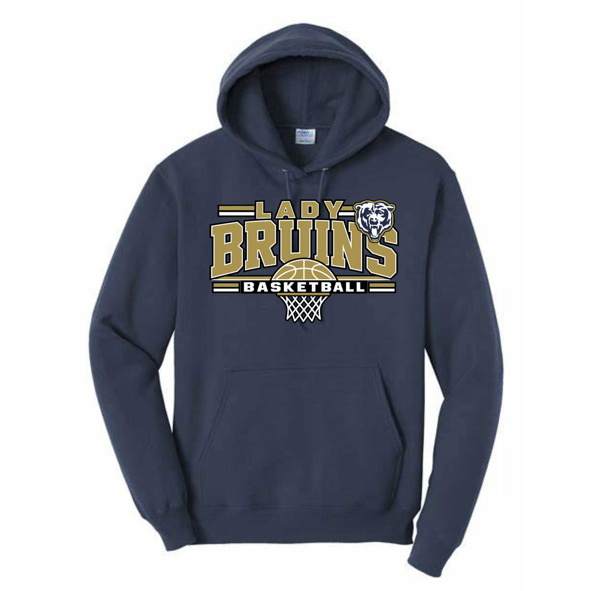 Lady Bruins Basketball Hoodie