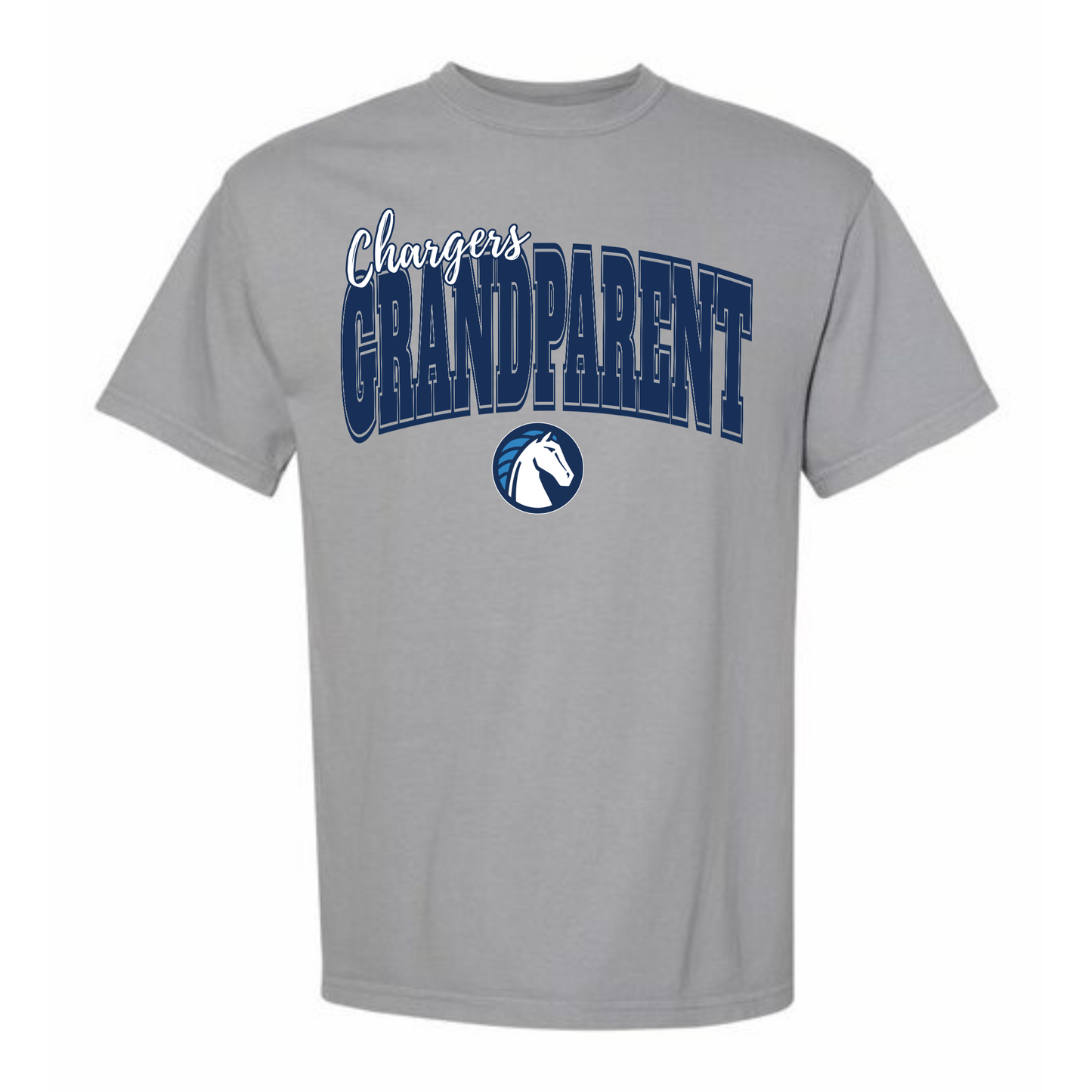 Chargers Varsity Grandparent Adult Tee