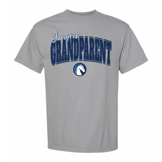 Chargers Varsity Grandparent Adult Tee