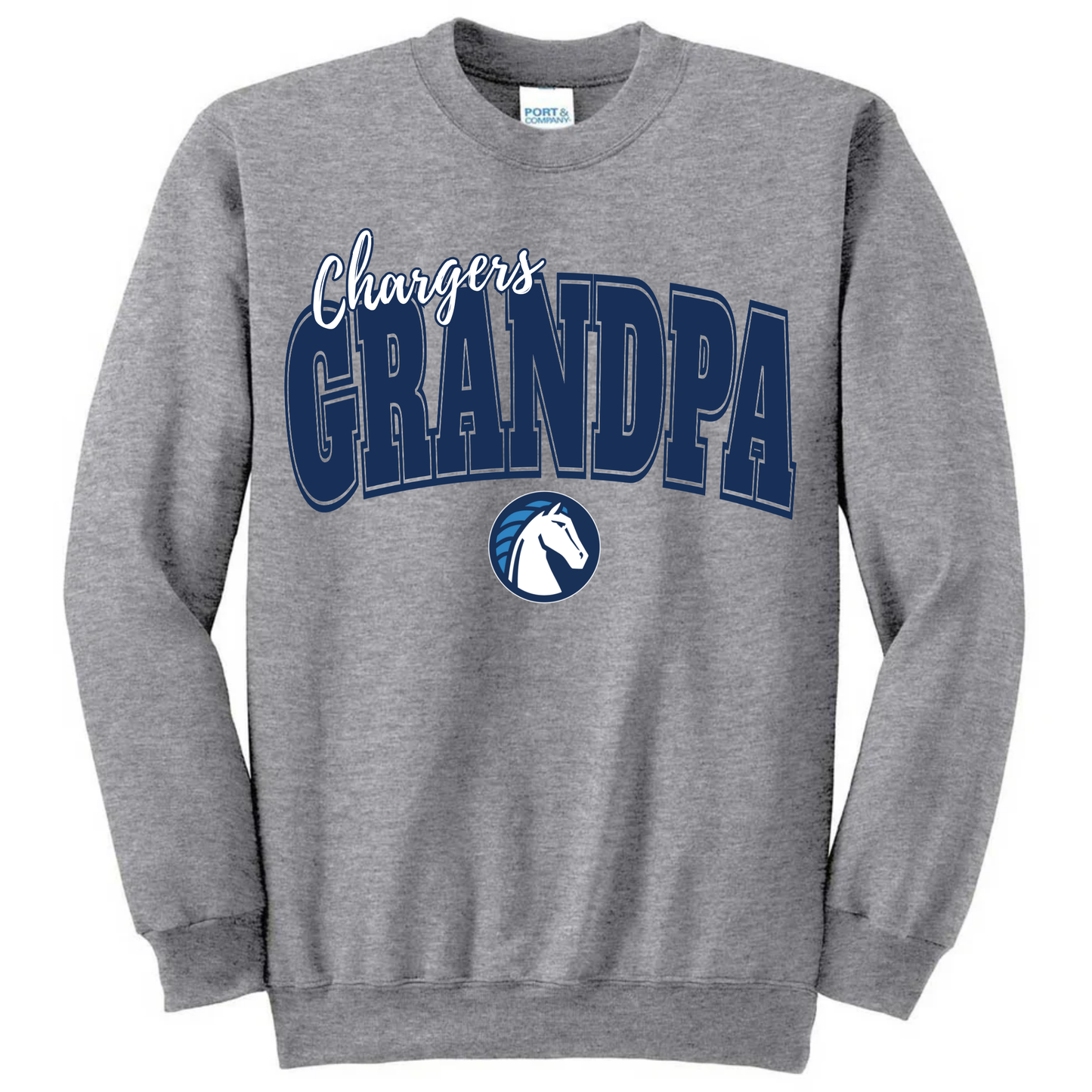 Chargers Varsity Grandpa Crew
